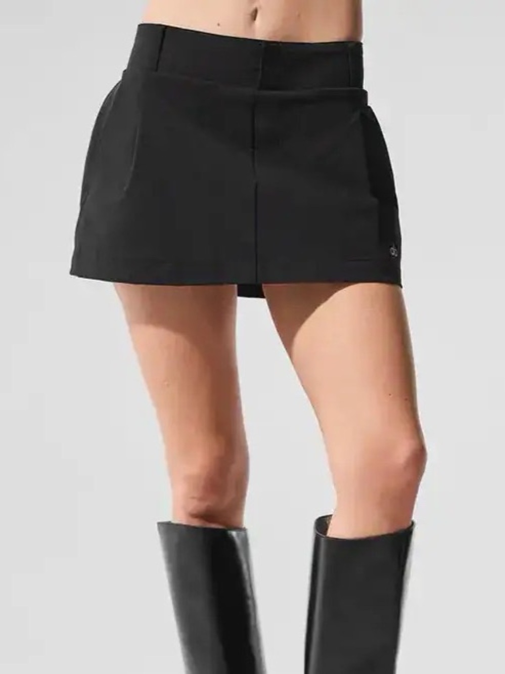 Alo Fan Club Mini Skirt in Black